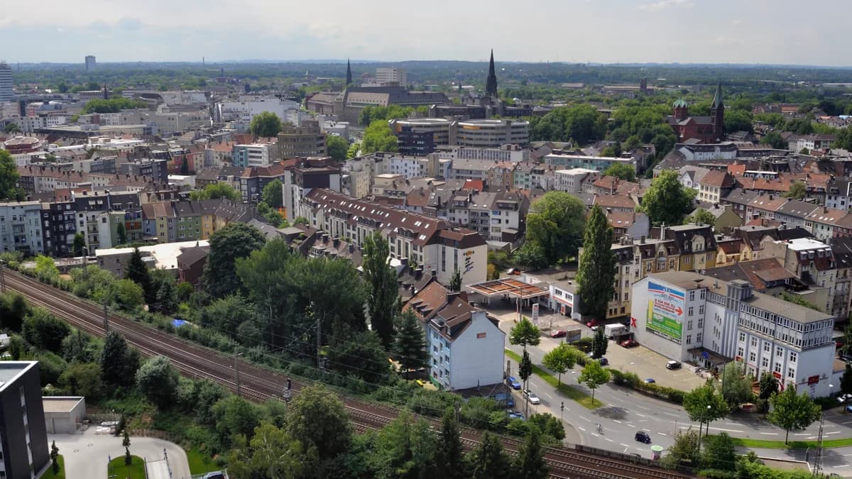 Stadtansicht von Bochum