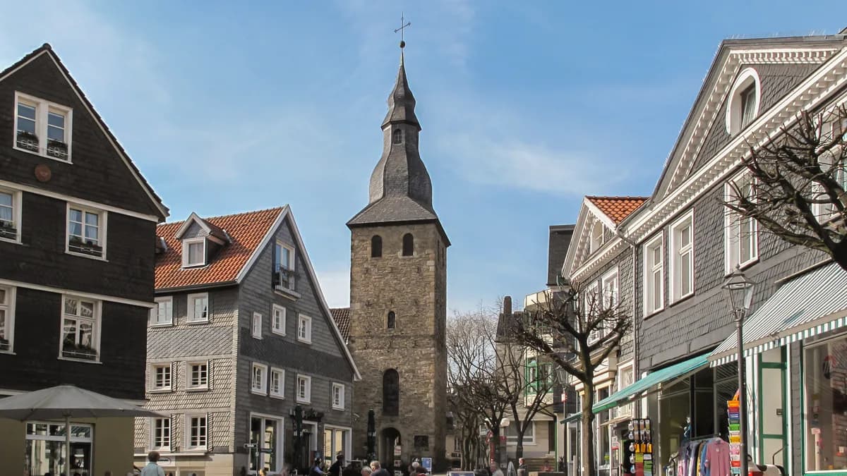 Stadtansicht von Hattingen