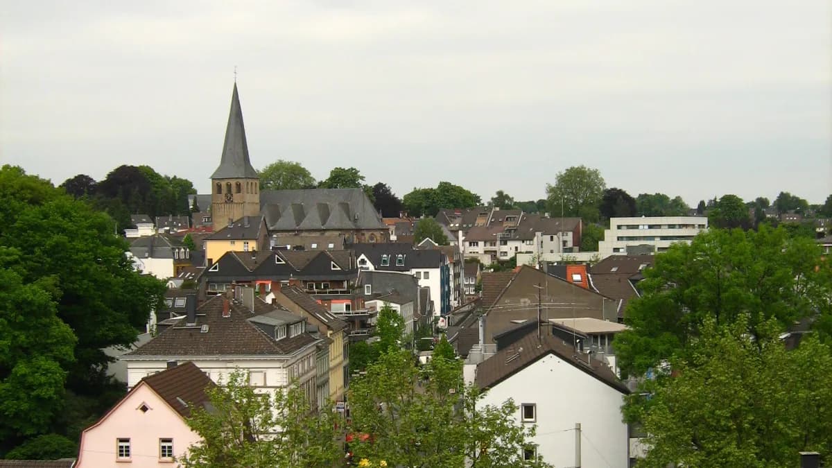 Stadtansicht von Mettmann