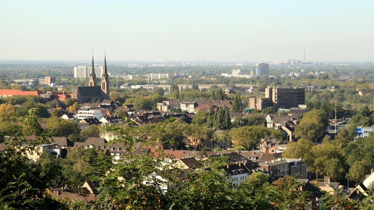 Stadtansicht von Oberhausen