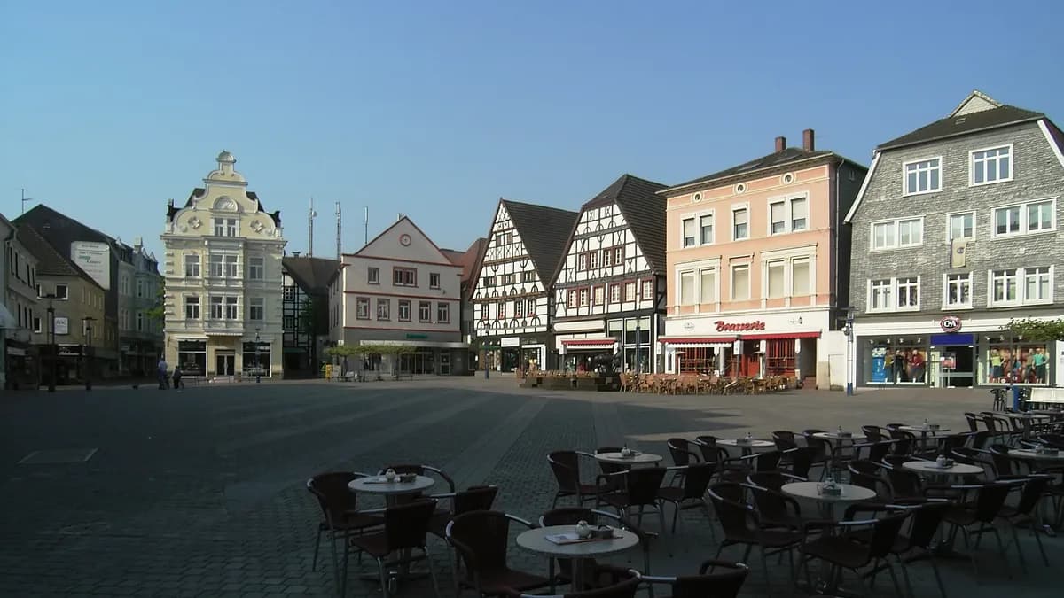 Stadtansicht von Unna